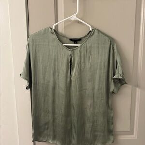 Banana Republic Olive Green Blouse